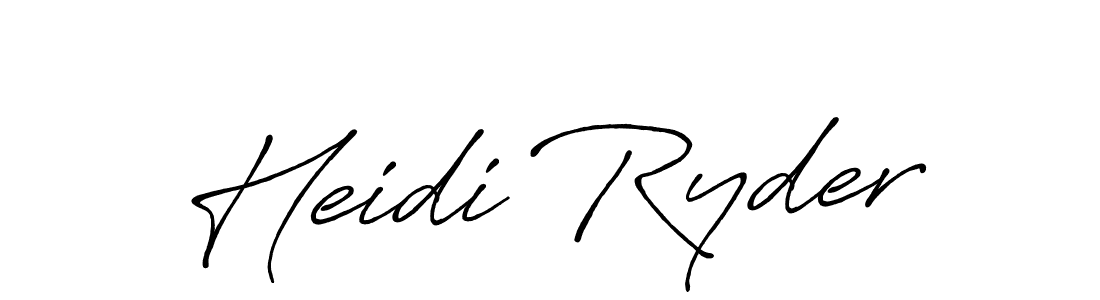 Once you've used our free online signature maker to create your best signature Antro_Vectra_Bolder style, it's time to enjoy all of the benefits that Heidi Ryder name signing documents. Heidi Ryder signature style 7 images and pictures png