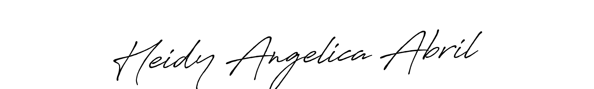 Make a short Heidy Angelica Abril signature style. Manage your documents anywhere anytime using Antro_Vectra_Bolder. Create and add eSignatures, submit forms, share and send files easily. Heidy Angelica Abril signature style 7 images and pictures png