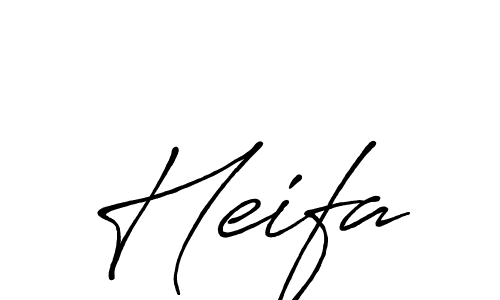 Heifa stylish signature style. Best Handwritten Sign (Antro_Vectra_Bolder) for my name. Handwritten Signature Collection Ideas for my name Heifa. Heifa signature style 7 images and pictures png