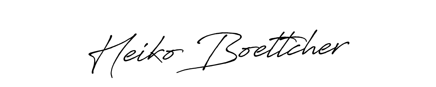Also You can easily find your signature by using the search form. We will create Heiko Boettcher name handwritten signature images for you free of cost using Antro_Vectra_Bolder sign style. Heiko Boettcher signature style 7 images and pictures png