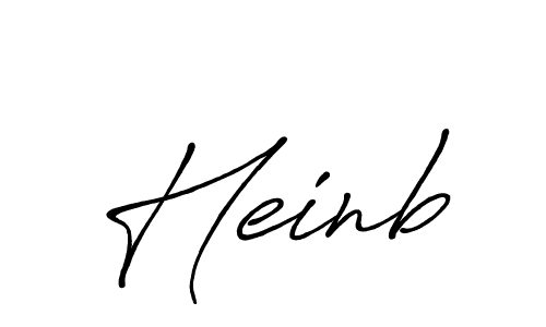 Also we have Heinb name is the best signature style. Create professional handwritten signature collection using Antro_Vectra_Bolder autograph style. Heinb signature style 7 images and pictures png