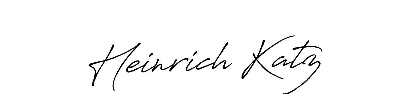 The best way (Antro_Vectra_Bolder) to make a short signature is to pick only two or three words in your name. The name Heinrich Katz include a total of six letters. For converting this name. Heinrich Katz signature style 7 images and pictures png