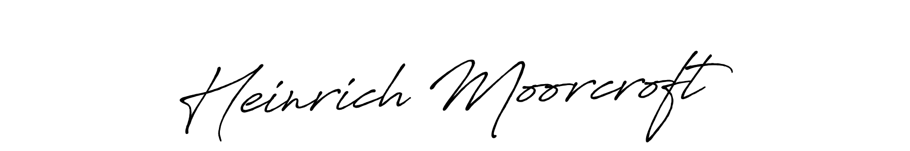 Once you've used our free online signature maker to create your best signature Antro_Vectra_Bolder style, it's time to enjoy all of the benefits that Heinrich Moorcroft name signing documents. Heinrich Moorcroft signature style 7 images and pictures png