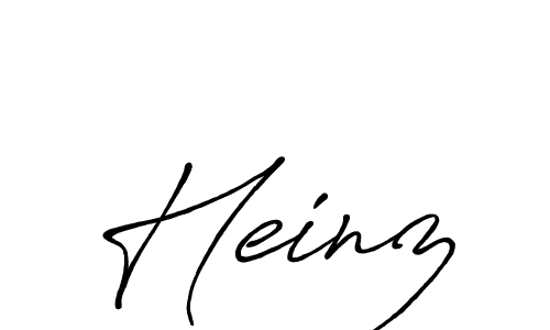 Create a beautiful signature design for name Heinz. With this signature (Antro_Vectra_Bolder) fonts, you can make a handwritten signature for free. Heinz signature style 7 images and pictures png