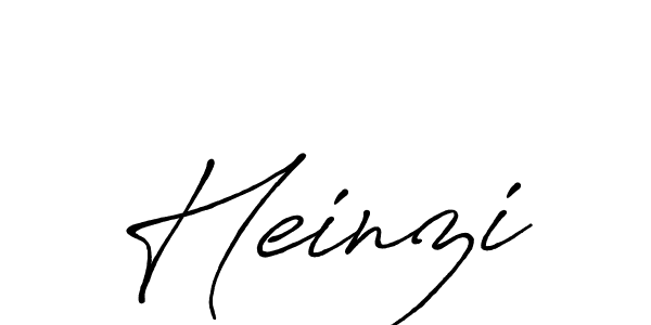 Design your own signature with our free online signature maker. With this signature software, you can create a handwritten (Antro_Vectra_Bolder) signature for name Heinzi. Heinzi signature style 7 images and pictures png