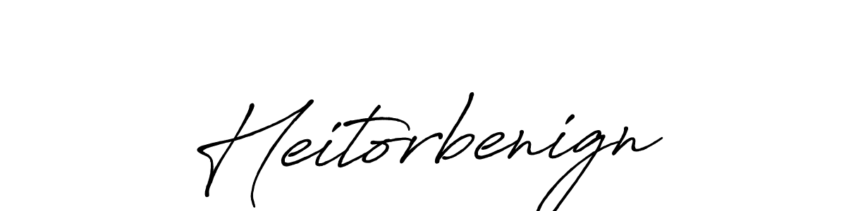 Antro_Vectra_Bolder is a professional signature style that is perfect for those who want to add a touch of class to their signature. It is also a great choice for those who want to make their signature more unique. Get Heitorbenign name to fancy signature for free. Heitorbenign signature style 7 images and pictures png