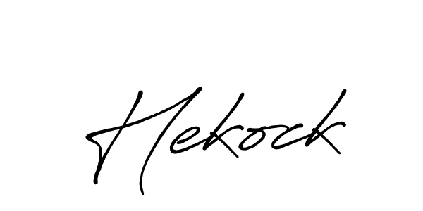 It looks lik you need a new signature style for name Hekock. Design unique handwritten (Antro_Vectra_Bolder) signature with our free signature maker in just a few clicks. Hekock signature style 7 images and pictures png