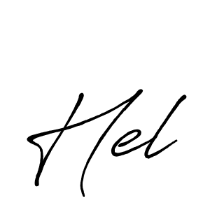 Once you've used our free online signature maker to create your best signature Antro_Vectra_Bolder style, it's time to enjoy all of the benefits that Hel name signing documents. Hel signature style 7 images and pictures png