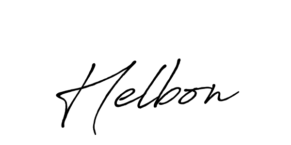 Similarly Antro_Vectra_Bolder is the best handwritten signature design. Signature creator online .You can use it as an online autograph creator for name Helbon. Helbon signature style 7 images and pictures png