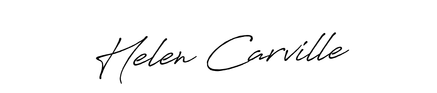 It looks lik you need a new signature style for name Helen Carville. Design unique handwritten (Antro_Vectra_Bolder) signature with our free signature maker in just a few clicks. Helen Carville signature style 7 images and pictures png