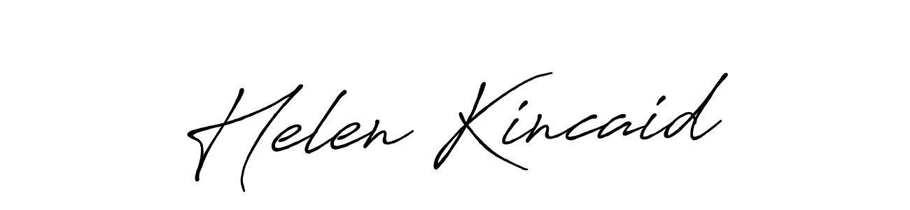 Make a beautiful signature design for name Helen Kincaid. Use this online signature maker to create a handwritten signature for free. Helen Kincaid signature style 7 images and pictures png