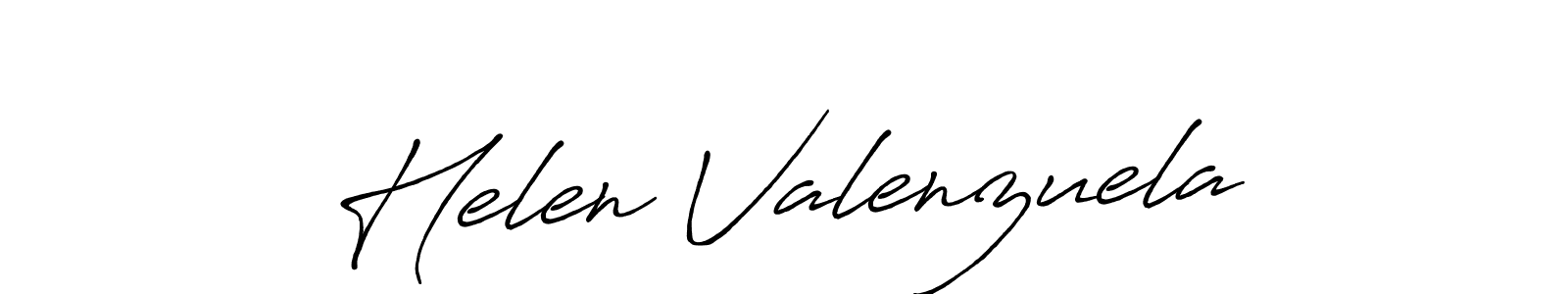 The best way (Antro_Vectra_Bolder) to make a short signature is to pick only two or three words in your name. The name Helen Valenzuela include a total of six letters. For converting this name. Helen Valenzuela signature style 7 images and pictures png