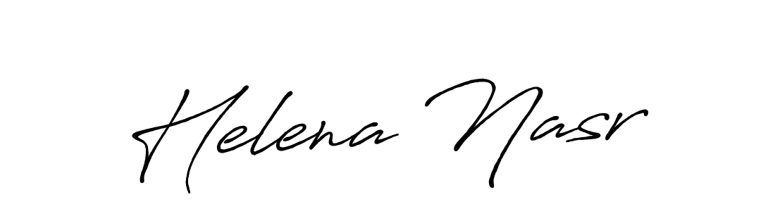 Also we have Helena Nasr name is the best signature style. Create professional handwritten signature collection using Antro_Vectra_Bolder autograph style. Helena Nasr signature style 7 images and pictures png