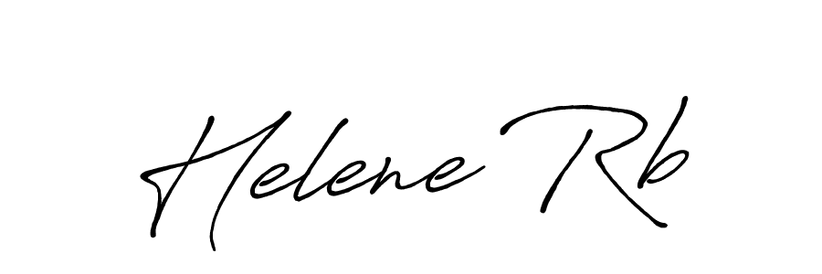 It looks lik you need a new signature style for name Helene Rb. Design unique handwritten (Antro_Vectra_Bolder) signature with our free signature maker in just a few clicks. Helene Rb signature style 7 images and pictures png