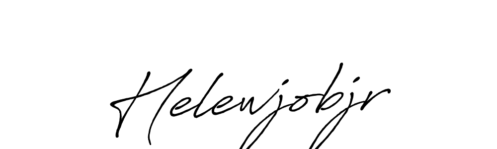 Helewjobjr stylish signature style. Best Handwritten Sign (Antro_Vectra_Bolder) for my name. Handwritten Signature Collection Ideas for my name Helewjobjr. Helewjobjr signature style 7 images and pictures png