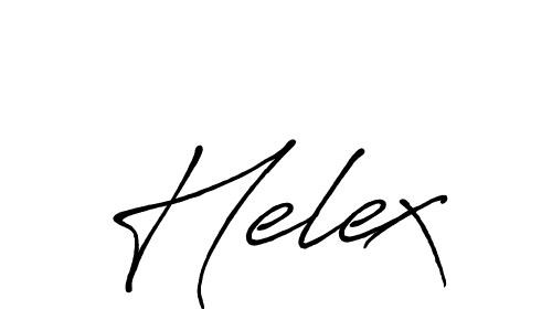 Once you've used our free online signature maker to create your best signature Antro_Vectra_Bolder style, it's time to enjoy all of the benefits that Helex name signing documents. Helex signature style 7 images and pictures png