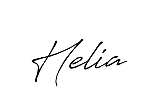 Best and Professional Signature Style for Helia. Antro_Vectra_Bolder Best Signature Style Collection. Helia signature style 7 images and pictures png