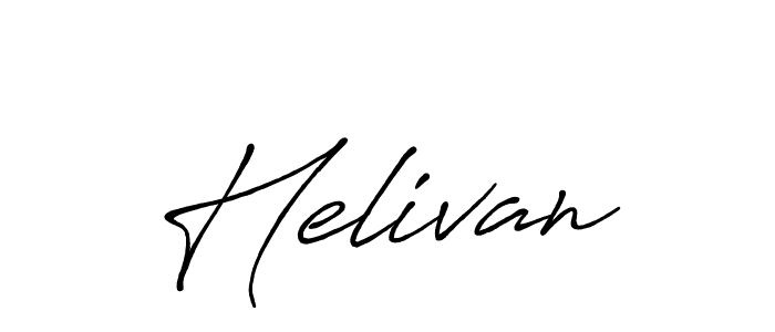 How to Draw Helivan signature style? Antro_Vectra_Bolder is a latest design signature styles for name Helivan. Helivan signature style 7 images and pictures png