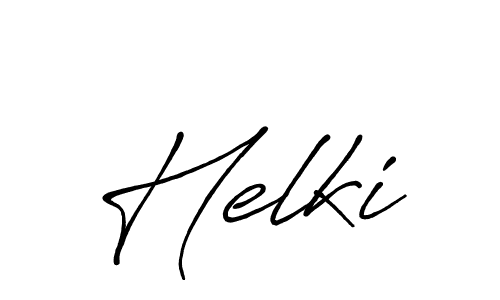 Make a beautiful signature design for name Helki. Use this online signature maker to create a handwritten signature for free. Helki signature style 7 images and pictures png