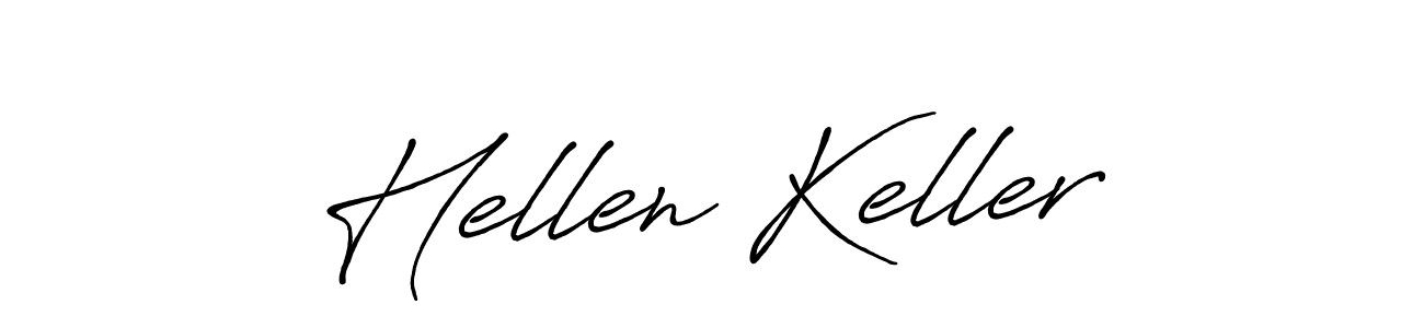 Also we have Hellen Keller name is the best signature style. Create professional handwritten signature collection using Antro_Vectra_Bolder autograph style. Hellen Keller signature style 7 images and pictures png