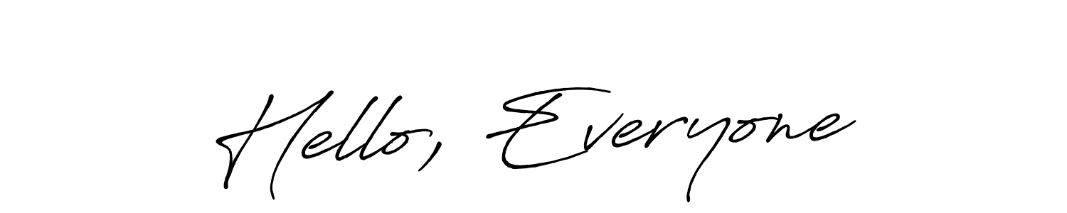 Make a beautiful signature design for name Hello, Everyone. Use this online signature maker to create a handwritten signature for free. Hello, Everyone signature style 7 images and pictures png