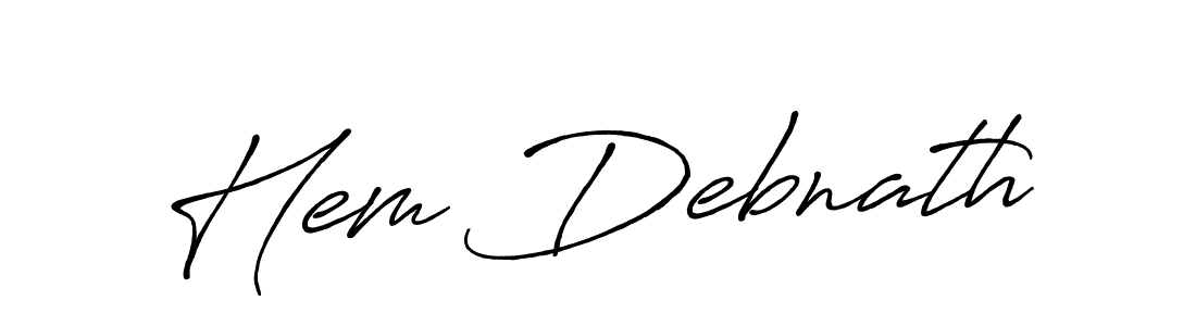 Here are the top 10 professional signature styles for the name Hem Debnath. These are the best autograph styles you can use for your name. Hem Debnath signature style 7 images and pictures png