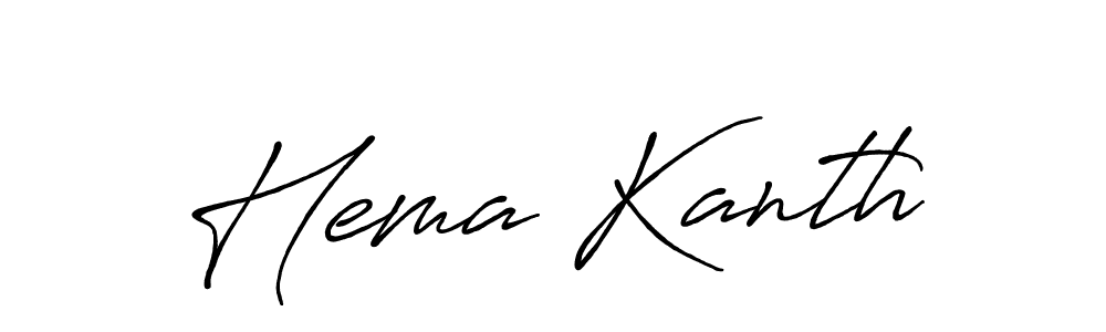 You can use this online signature creator to create a handwritten signature for the name Hema Kanth. This is the best online autograph maker. Hema Kanth signature style 7 images and pictures png