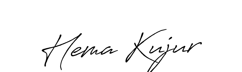 Make a beautiful signature design for name Hema Kujur. With this signature (Antro_Vectra_Bolder) style, you can create a handwritten signature for free. Hema Kujur signature style 7 images and pictures png