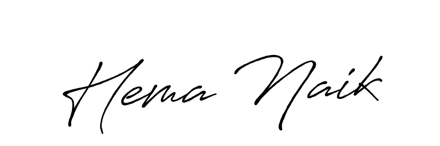 It looks lik you need a new signature style for name Hema Naik. Design unique handwritten (Antro_Vectra_Bolder) signature with our free signature maker in just a few clicks. Hema Naik signature style 7 images and pictures png