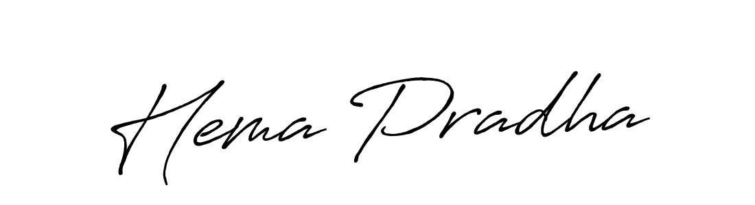 Use a signature maker to create a handwritten signature online. With this signature software, you can design (Antro_Vectra_Bolder) your own signature for name Hema Pradha. Hema Pradha signature style 7 images and pictures png