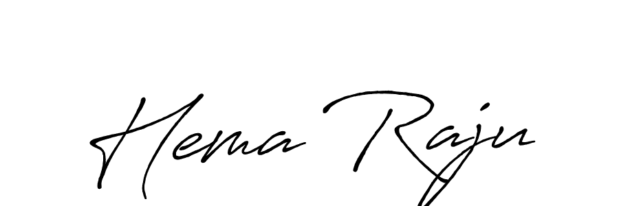 Also we have Hema Raju name is the best signature style. Create professional handwritten signature collection using Antro_Vectra_Bolder autograph style. Hema Raju signature style 7 images and pictures png