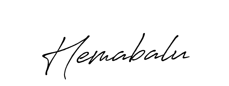 You should practise on your own different ways (Antro_Vectra_Bolder) to write your name (Hemabalu) in signature. don't let someone else do it for you. Hemabalu signature style 7 images and pictures png