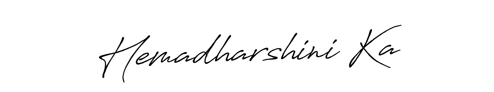 Make a beautiful signature design for name Hemadharshini Ka. Use this online signature maker to create a handwritten signature for free. Hemadharshini Ka signature style 7 images and pictures png