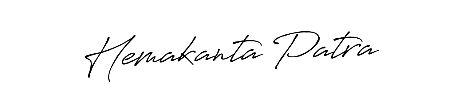 Hemakanta Patra stylish signature style. Best Handwritten Sign (Antro_Vectra_Bolder) for my name. Handwritten Signature Collection Ideas for my name Hemakanta Patra. Hemakanta Patra signature style 7 images and pictures png