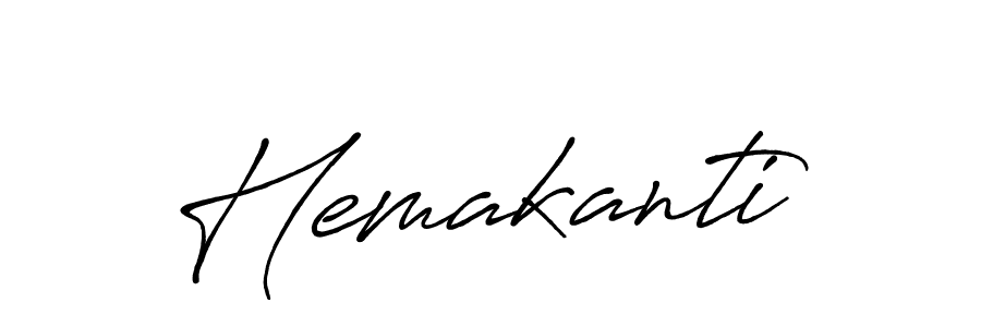 Hemakanti stylish signature style. Best Handwritten Sign (Antro_Vectra_Bolder) for my name. Handwritten Signature Collection Ideas for my name Hemakanti. Hemakanti signature style 7 images and pictures png