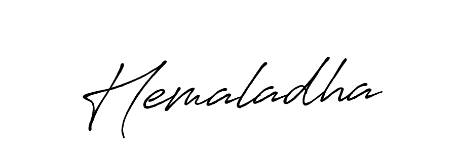 Once you've used our free online signature maker to create your best signature Antro_Vectra_Bolder style, it's time to enjoy all of the benefits that Hemaladha name signing documents. Hemaladha signature style 7 images and pictures png