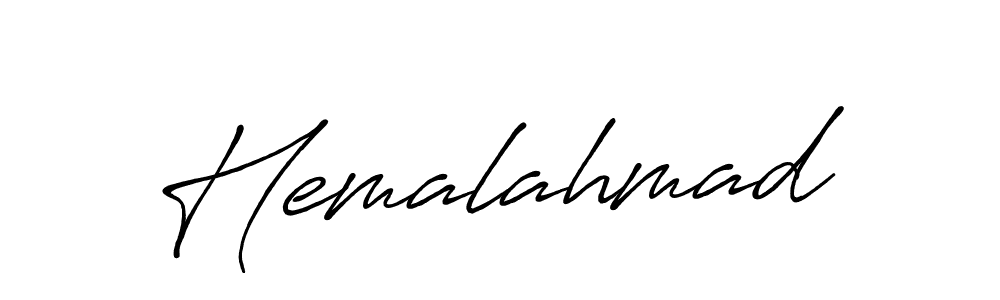 Similarly Antro_Vectra_Bolder is the best handwritten signature design. Signature creator online .You can use it as an online autograph creator for name Hemalahmad. Hemalahmad signature style 7 images and pictures png