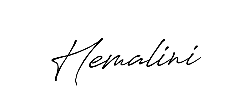 Create a beautiful signature design for name Hemalini. With this signature (Antro_Vectra_Bolder) fonts, you can make a handwritten signature for free. Hemalini signature style 7 images and pictures png