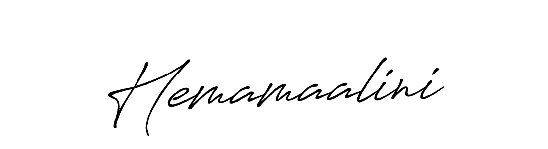 It looks lik you need a new signature style for name Hemamaalini. Design unique handwritten (Antro_Vectra_Bolder) signature with our free signature maker in just a few clicks. Hemamaalini signature style 7 images and pictures png