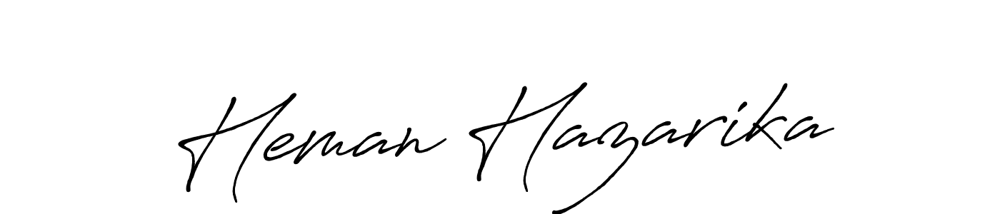 Also we have Heman Hazarika name is the best signature style. Create professional handwritten signature collection using Antro_Vectra_Bolder autograph style. Heman Hazarika signature style 7 images and pictures png