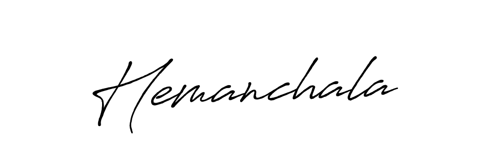 You should practise on your own different ways (Antro_Vectra_Bolder) to write your name (Hemanchala) in signature. don't let someone else do it for you. Hemanchala signature style 7 images and pictures png