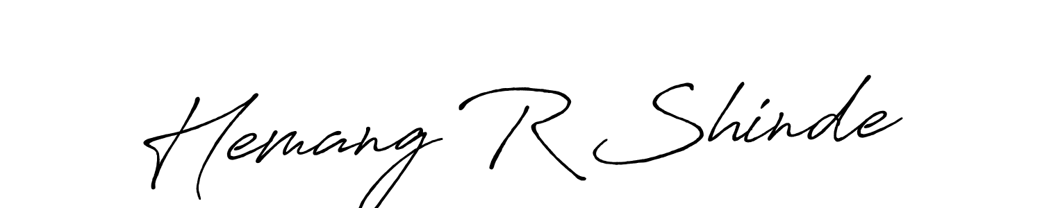 Here are the top 10 professional signature styles for the name Hemang R Shinde. These are the best autograph styles you can use for your name. Hemang R Shinde signature style 7 images and pictures png