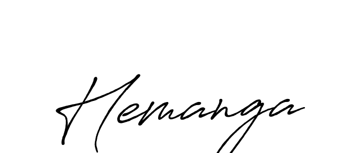 Hemanga stylish signature style. Best Handwritten Sign (Antro_Vectra_Bolder) for my name. Handwritten Signature Collection Ideas for my name Hemanga. Hemanga signature style 7 images and pictures png