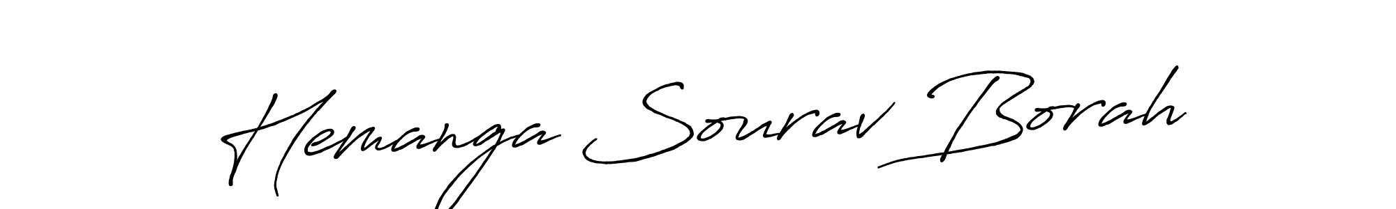 Once you've used our free online signature maker to create your best signature Antro_Vectra_Bolder style, it's time to enjoy all of the benefits that Hemanga Sourav Borah name signing documents. Hemanga Sourav Borah signature style 7 images and pictures png