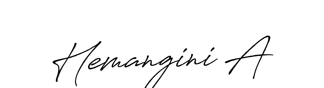 Also You can easily find your signature by using the search form. We will create Hemangini A name handwritten signature images for you free of cost using Antro_Vectra_Bolder sign style. Hemangini A signature style 7 images and pictures png