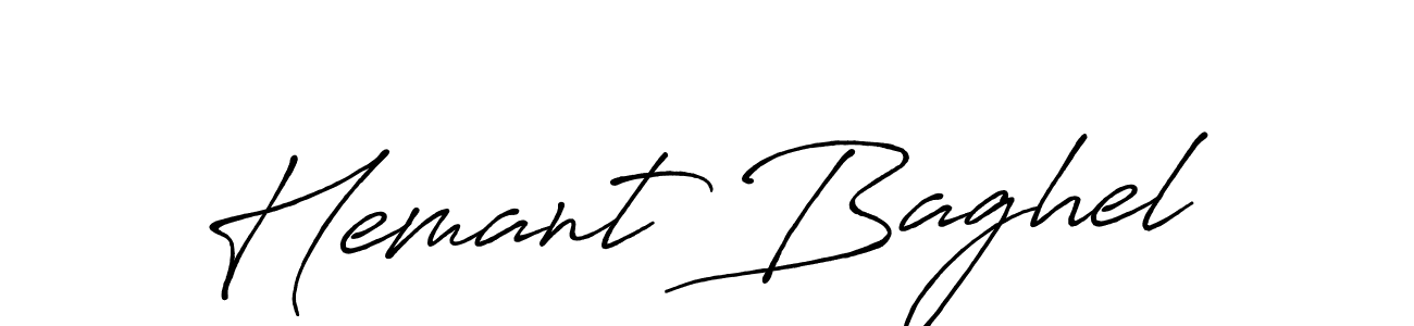 Also You can easily find your signature by using the search form. We will create Hemant Baghel name handwritten signature images for you free of cost using Antro_Vectra_Bolder sign style. Hemant Baghel signature style 7 images and pictures png