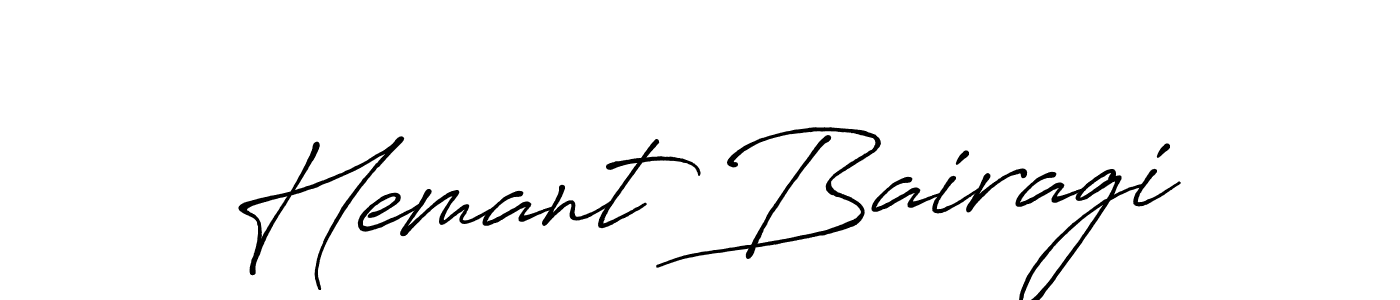 Best and Professional Signature Style for Hemant Bairagi. Antro_Vectra_Bolder Best Signature Style Collection. Hemant Bairagi signature style 7 images and pictures png