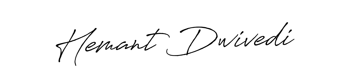 Design your own signature with our free online signature maker. With this signature software, you can create a handwritten (Antro_Vectra_Bolder) signature for name Hemant Dwivedi. Hemant Dwivedi signature style 7 images and pictures png