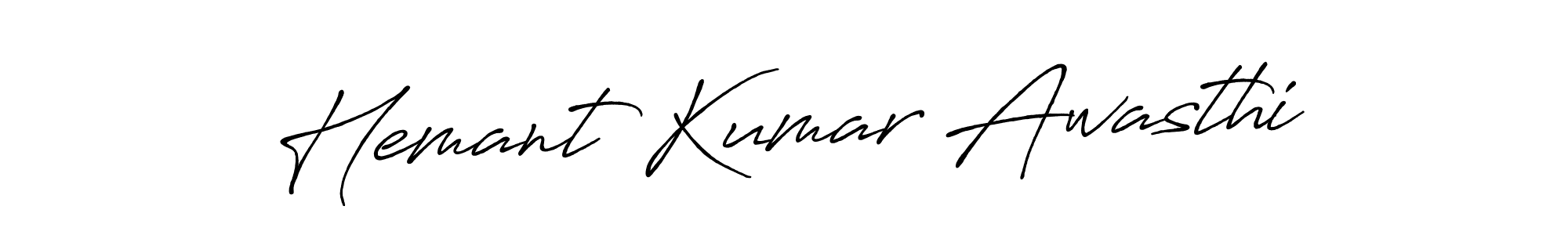 This is the best signature style for the Hemant Kumar Awasthi name. Also you like these signature font (Antro_Vectra_Bolder). Mix name signature. Hemant Kumar Awasthi signature style 7 images and pictures png