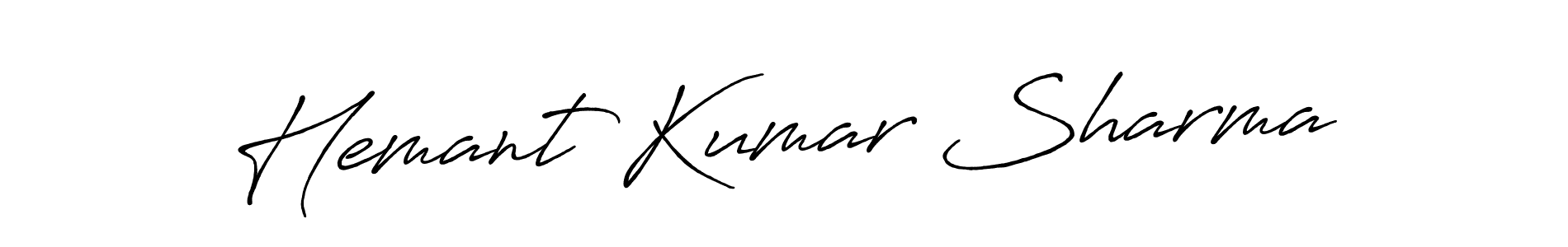 Make a beautiful signature design for name Hemant Kumar Sharma. Use this online signature maker to create a handwritten signature for free. Hemant Kumar Sharma signature style 7 images and pictures png